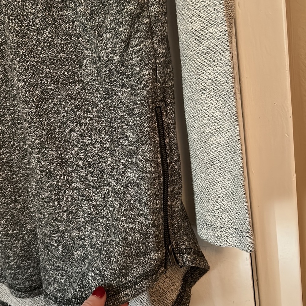 Context Gray Baseball Raglan Sweater - L - Picture 2 of 3